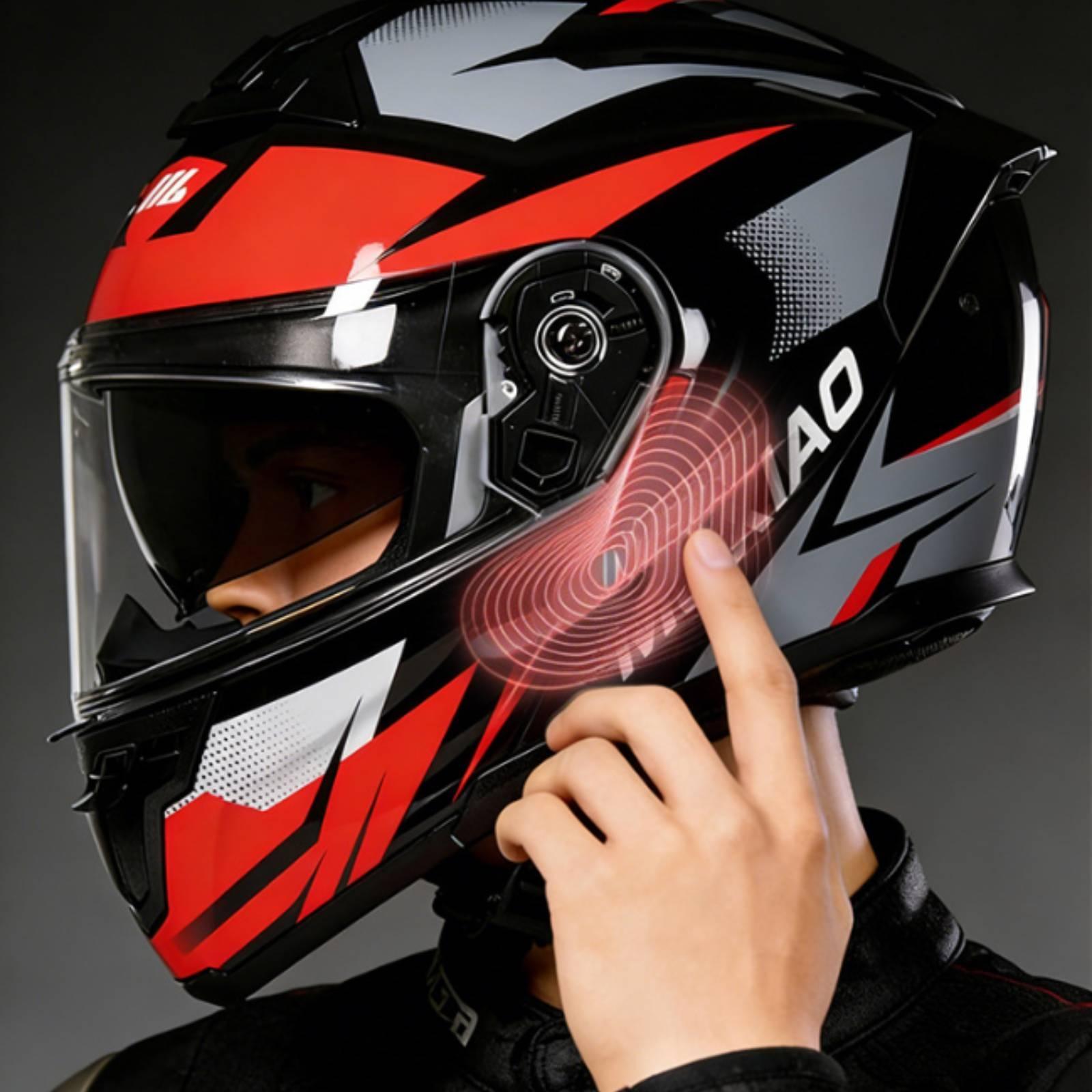 Modular Flip Up Motorcycle Helmet Dot Approved - Helm Motor Model Flip-Up dengan Dua