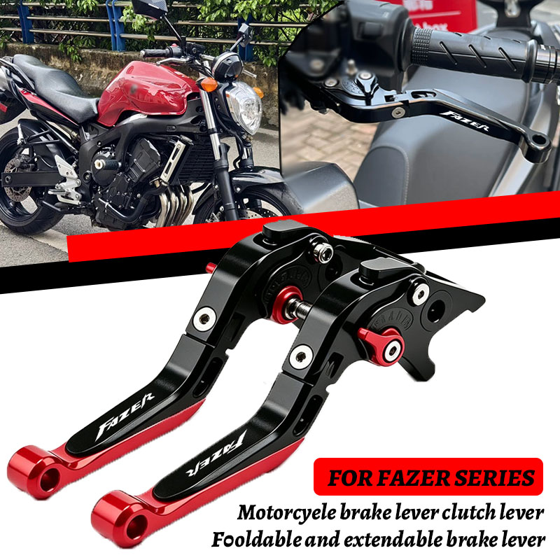 Cnc Aluminum Adjustable Brake Clutch Levers - Untuk Sepeda Motor FAZER FZ1 FZ6