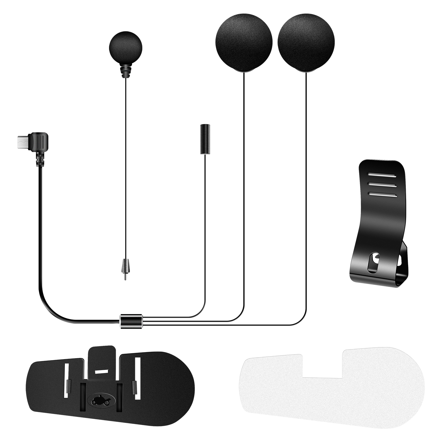 Fodsports Mikrofon Speaker Ear - Full Face Motorcycle Helmet With Bluetooth ulasan dan harga