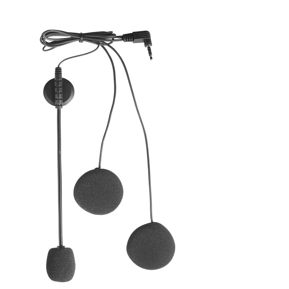 Aksesoris Mikrofon Earphone 3. - Full Face Motorcycle Helmet With Bluetooth ulasan dan harga