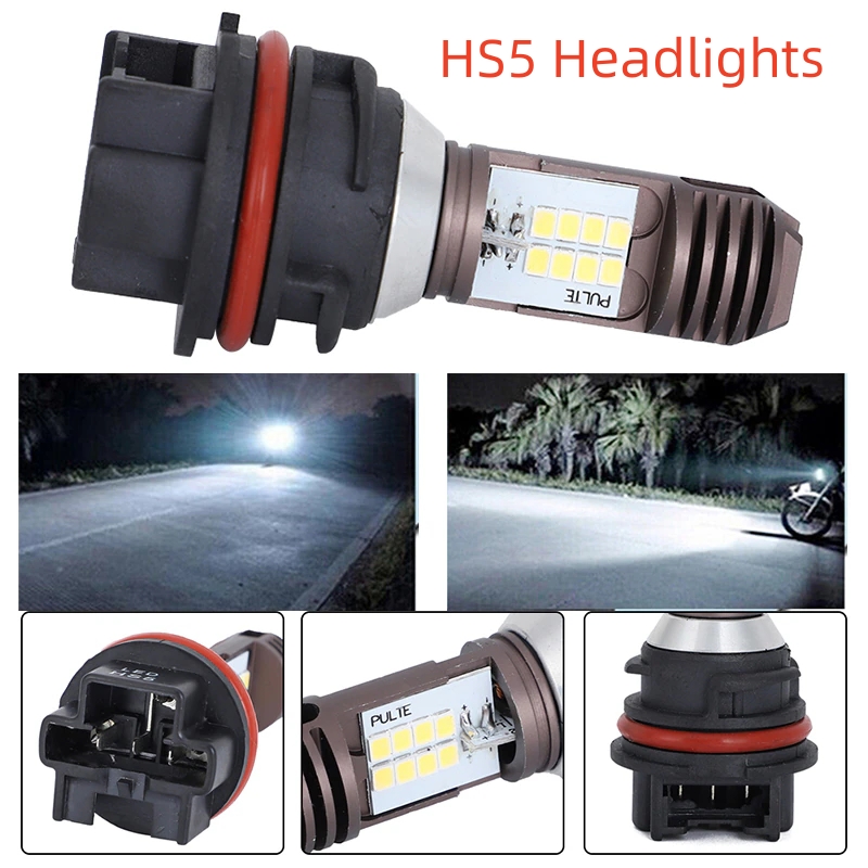 Lampu depan sepeda motor Unive - Universal Motorcycle Led Headlight Projector ulasan dan harga