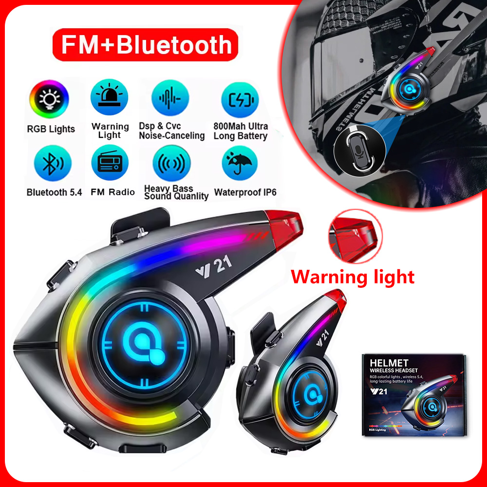 Y21 Headphone Helm Bluetooth 5 - Full Face Motorcycle Helmet With Bluetooth ulasan dan harga