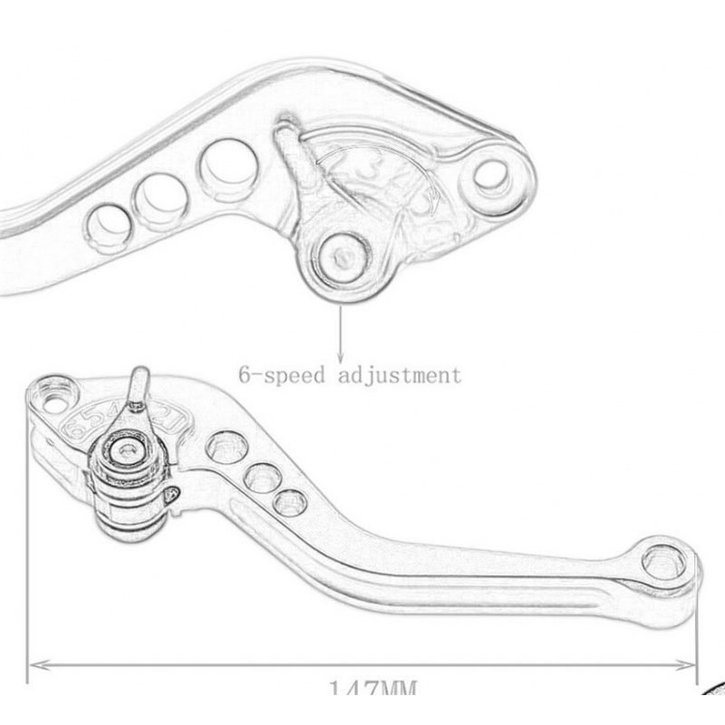 Untuk Honda CBR600RR CBR 600RR - Cnc Aluminum Adjustable Brake Clutch Levers ulasan dan harga