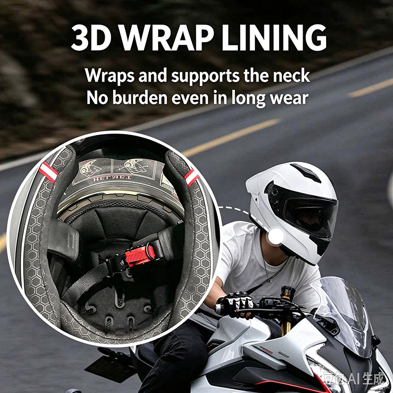 Helm Motor Balap dengan Dua Vi - Dual Visor Motorcycle Racing Helmet ulasan dan harga
