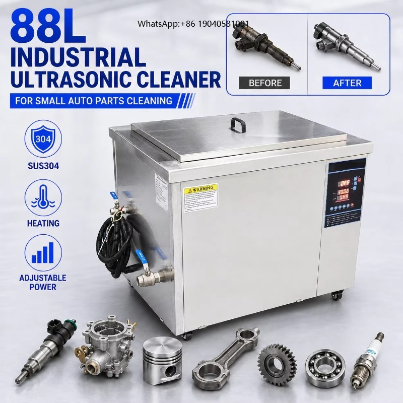 Mesin Pembersih Ultrasonik 88L - Motorcycle Parts ulasan dan harga