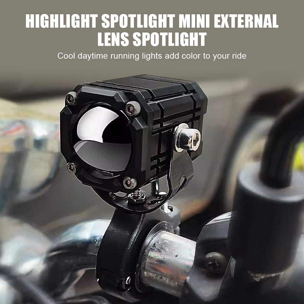 Lampu LED Tambahan Motor IP67  - Universal Motorcycle Led Headlight Projector ulasan dan harga