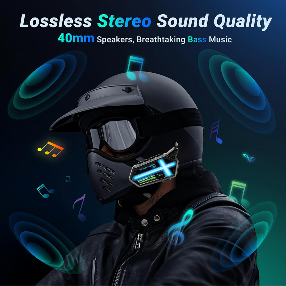 KEBIDUMEI BT26 Headset Helm Sp - Full Face Motorcycle Helmet With Bluetooth ulasan dan harga