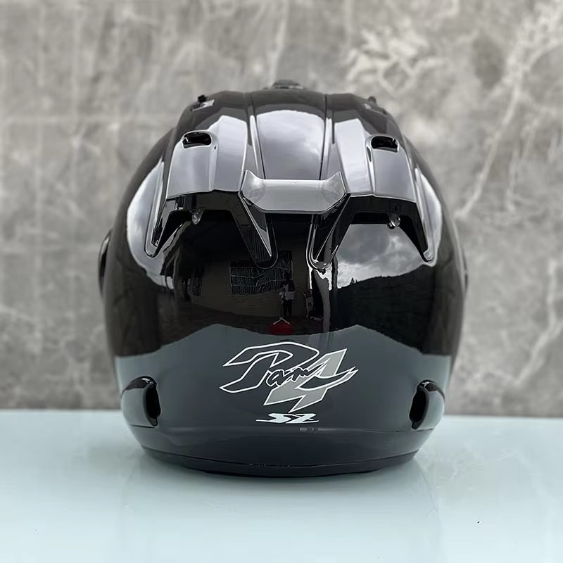 Helm Setengah Wajah Ram5 Hitam - Full Face Motorcycle Helmet With Bluetooth ulasan dan harga