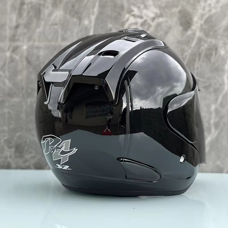 Helm Setengah Wajah Ram5 Hitam - Full Face Motorcycle Helmet With Bluetooth ulasan dan harga